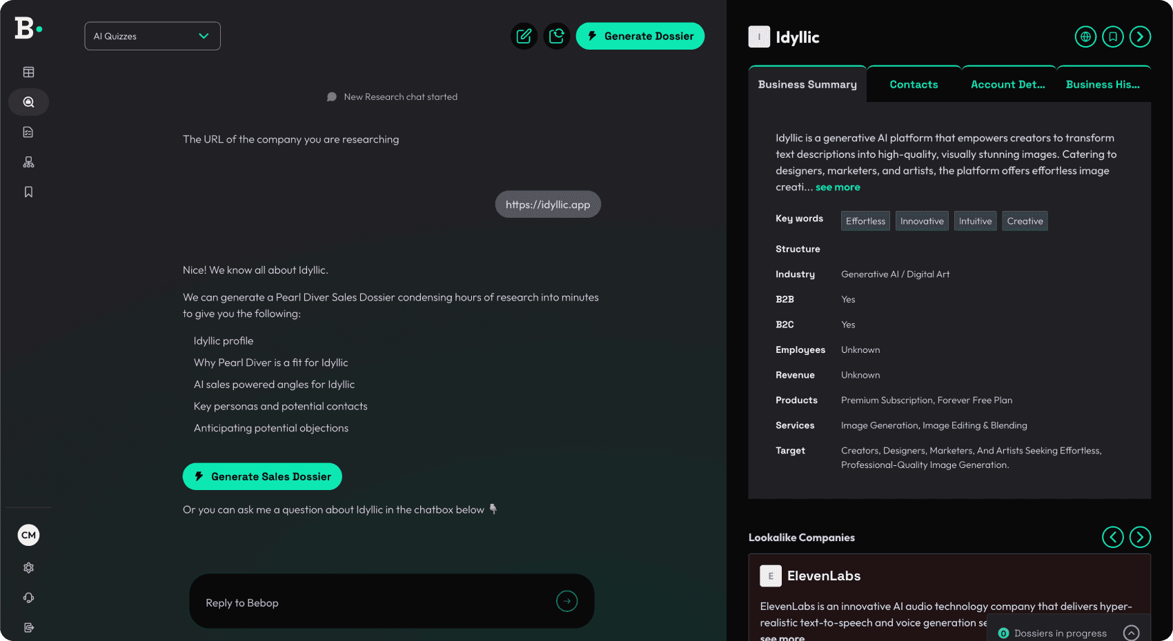 Bebop screenshot 3