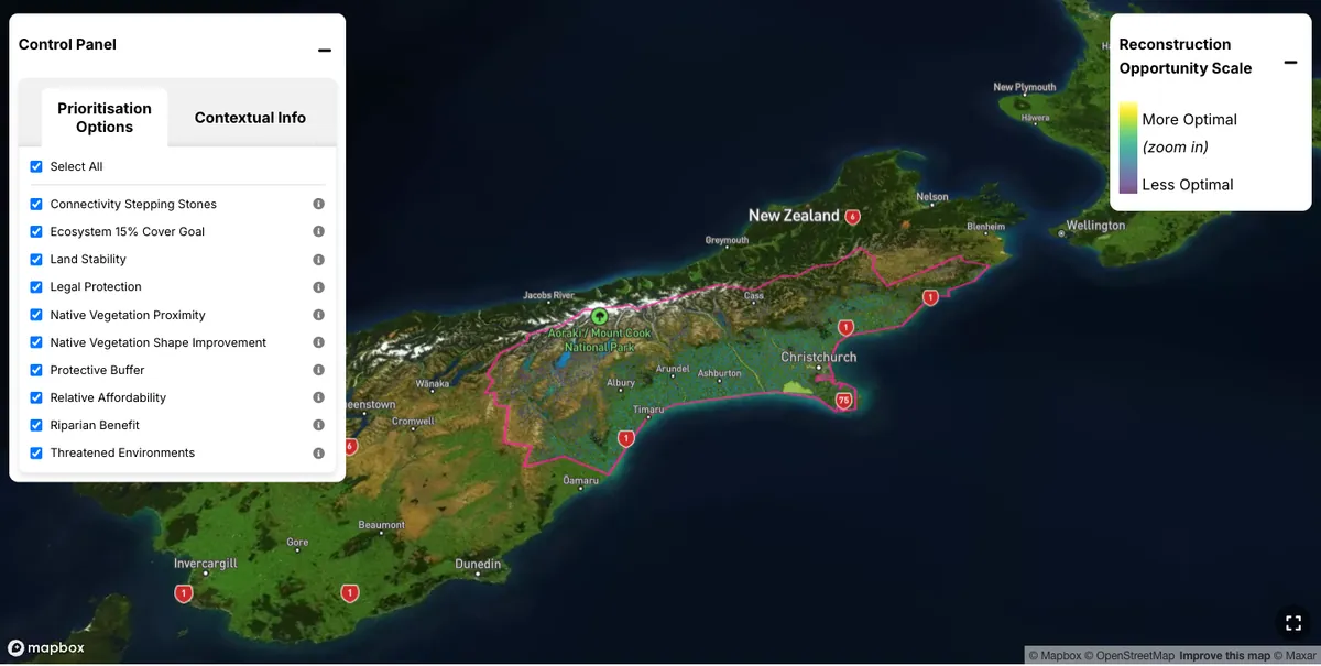 Navigator X for Waitaha Canterbury